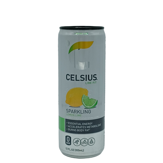 Celsius Sparkling Lemon Lime 12oz/12ct