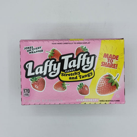 Laffy Taffy Strechy & Tangy Strawberry 1.5oz/24ct