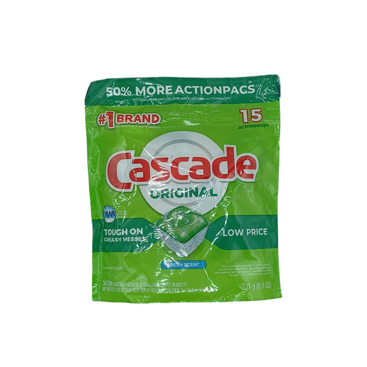 Cascade Fresh Scent Dishwasher Pods 15ct