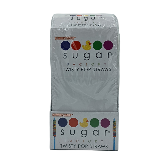 SumtSwt Sugar Factory Twisty Pops 1.5oz/12ct