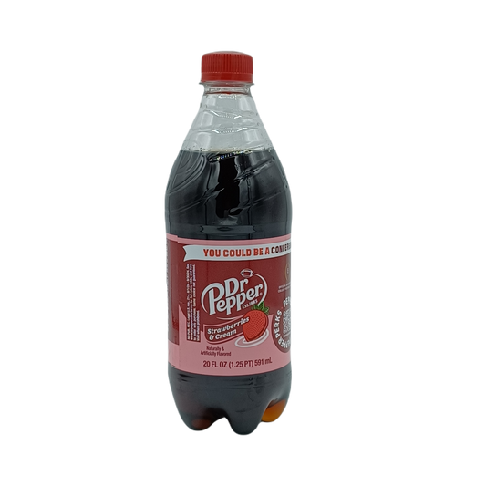 Dr Pepper Strawberries & Cream 20oz/24ct