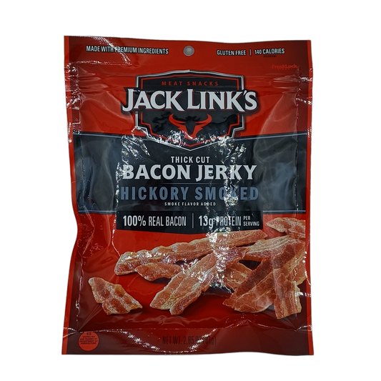Jack Links ThCut Bacon Jerky Hickory Smoked 2.85oz