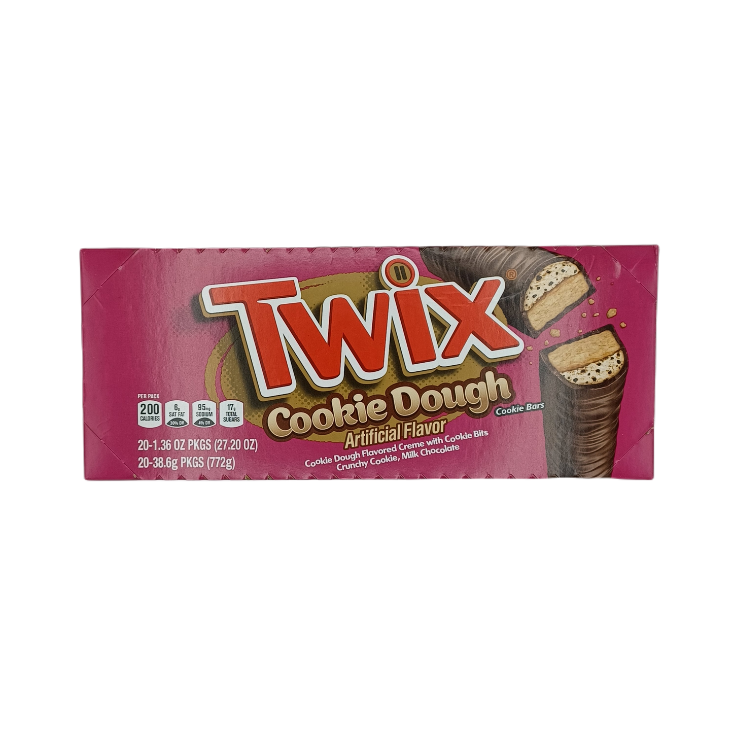 Twix Cookie Dough 1.36z/20ct