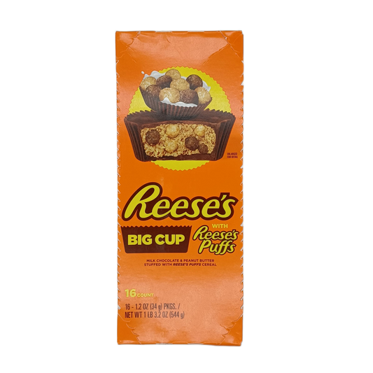 Reese's Big Cup Reese's Puffs 1.39oz/16ct