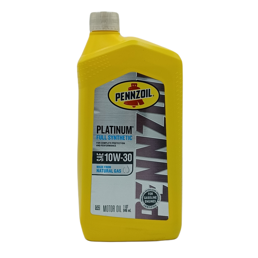 Pennzoil Platinum Full Synthetic SAE 10W30 1qt/6ct