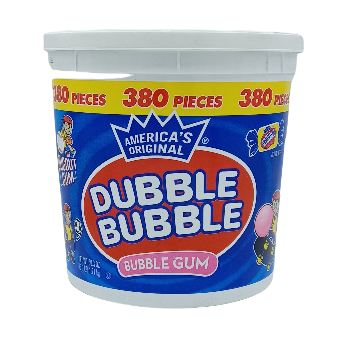 DubbleBubble BubbleGum 380ct
