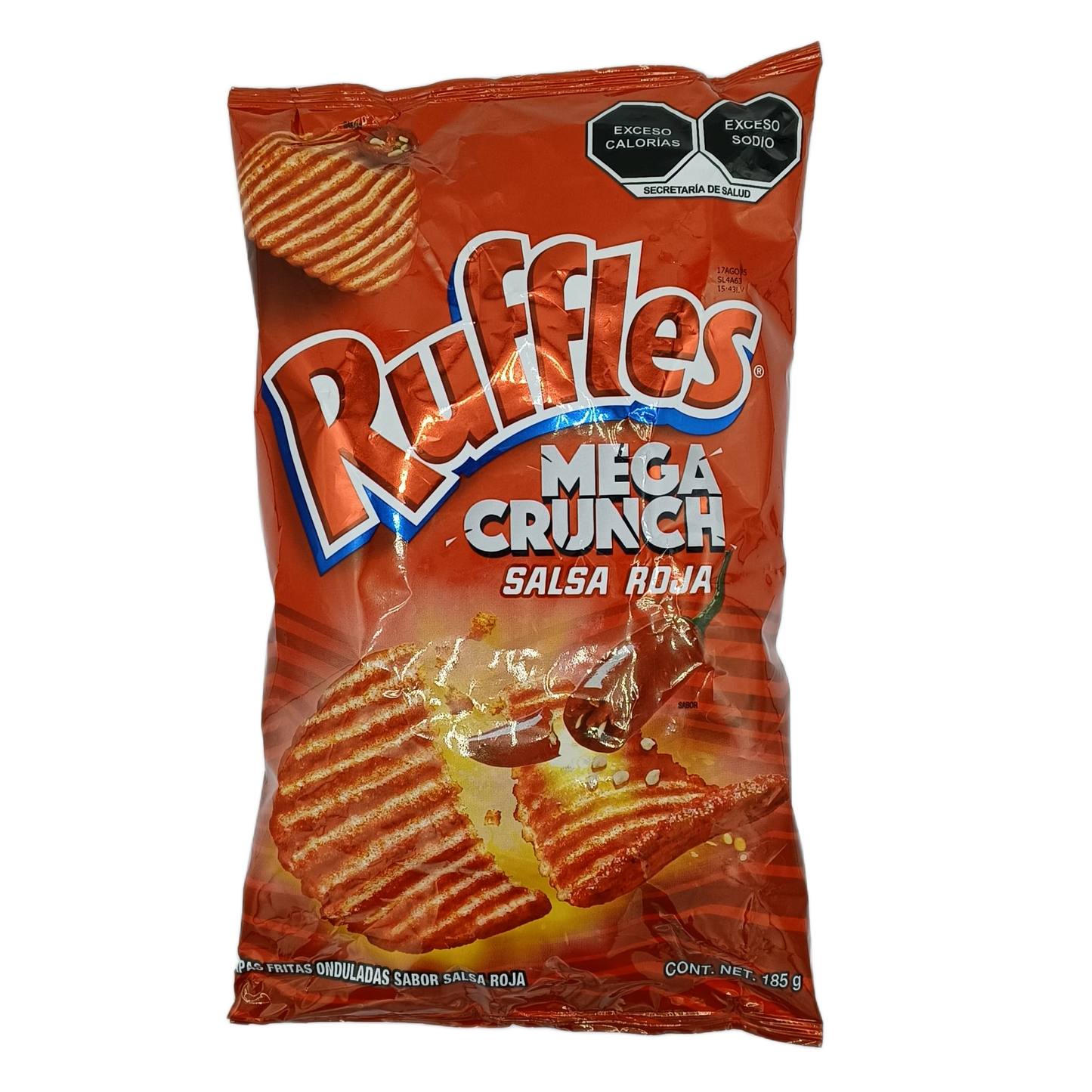 Mexican Ruffles Mega Crunch Salsa Roja 185g