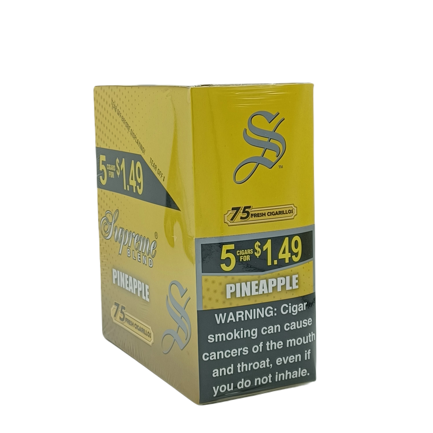 Supreme Pineapple 5/$1.49 15/5pk