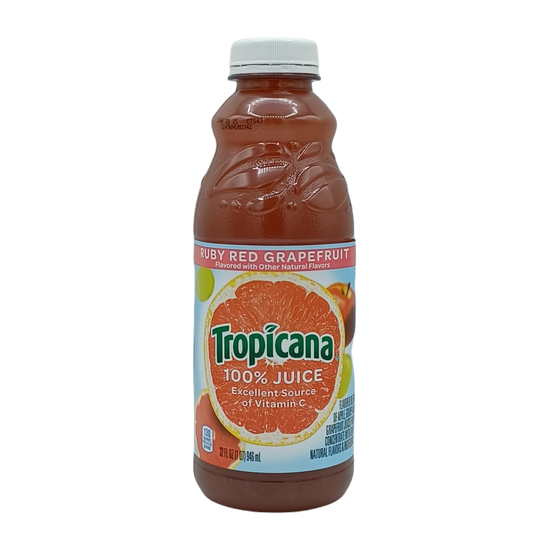 Tropicana Ruby Red Grapefruit 32oz/12ct