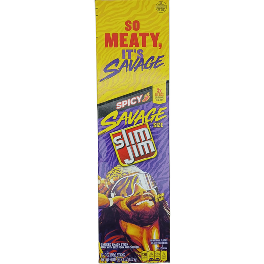 SlimJim Savage Spicy 30z/12ct