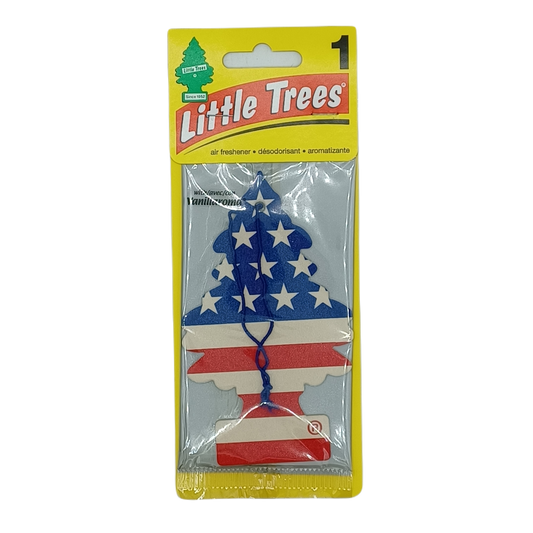 Little Tree Airfreshener American Flag 24ct