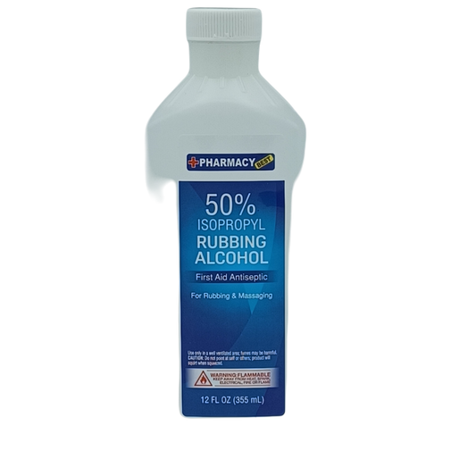 Pharmacy Best Rubbing Alcohol 50% 12oz