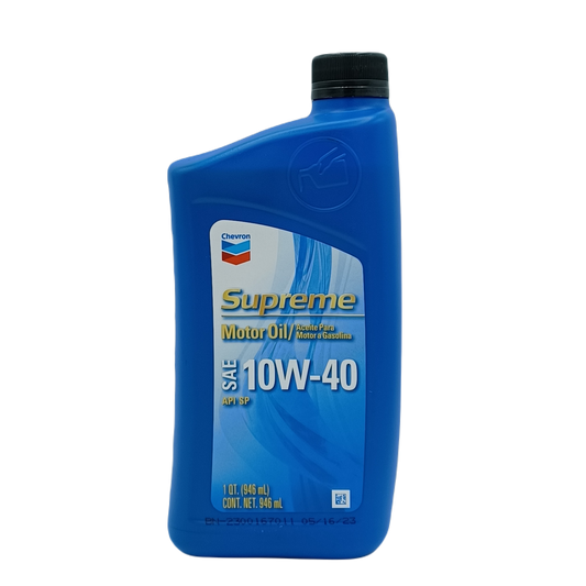 Chevron Supreme SAE10W40 1q/12ct
