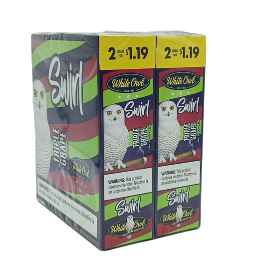 White Owl Swirl Triple Grape 2/$1.19 30/2pk