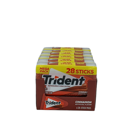 Trident Cinnamon 28pk/6ct