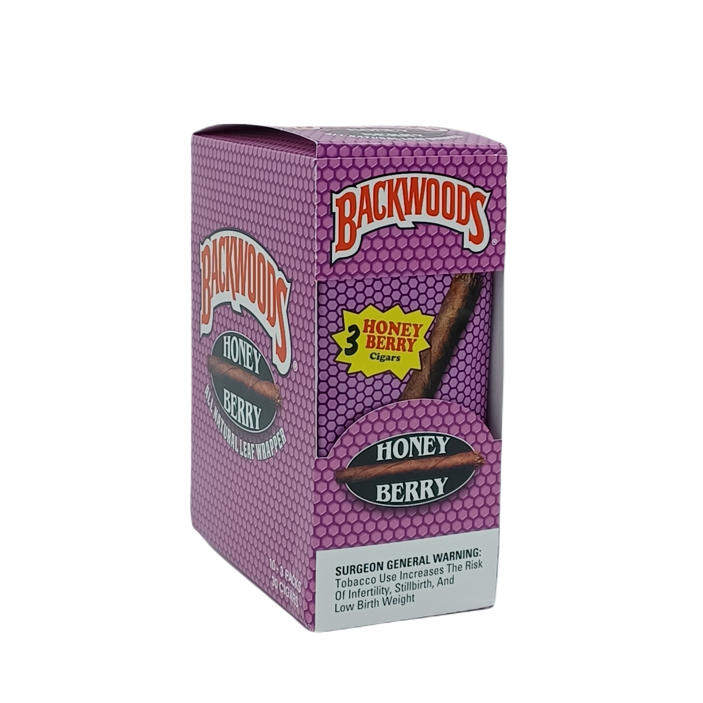 Backwoods Honey Berry 10/3pk