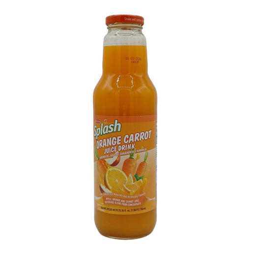 Pocas Splash Apple Carrot Orange 25.36oz/8ct