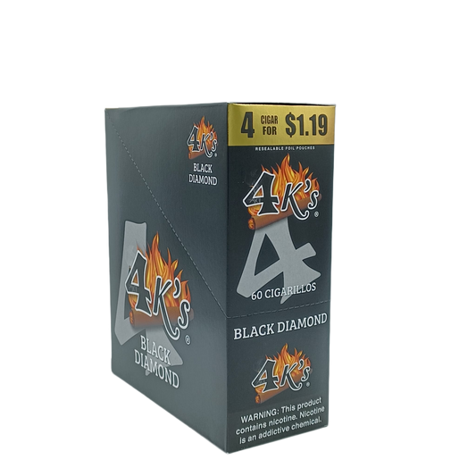 4k's Black Diamond 4/$1.19c 15/4pk