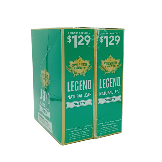 Swisher Sweets Legend Green 2/1.29 15/2pk