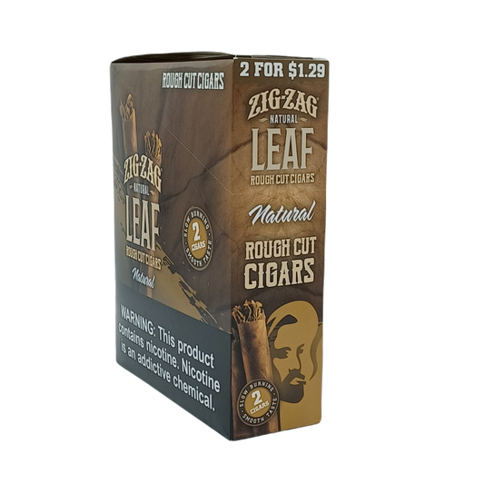 Zig Zag Leaf Natural 2/1.29 15/2pk