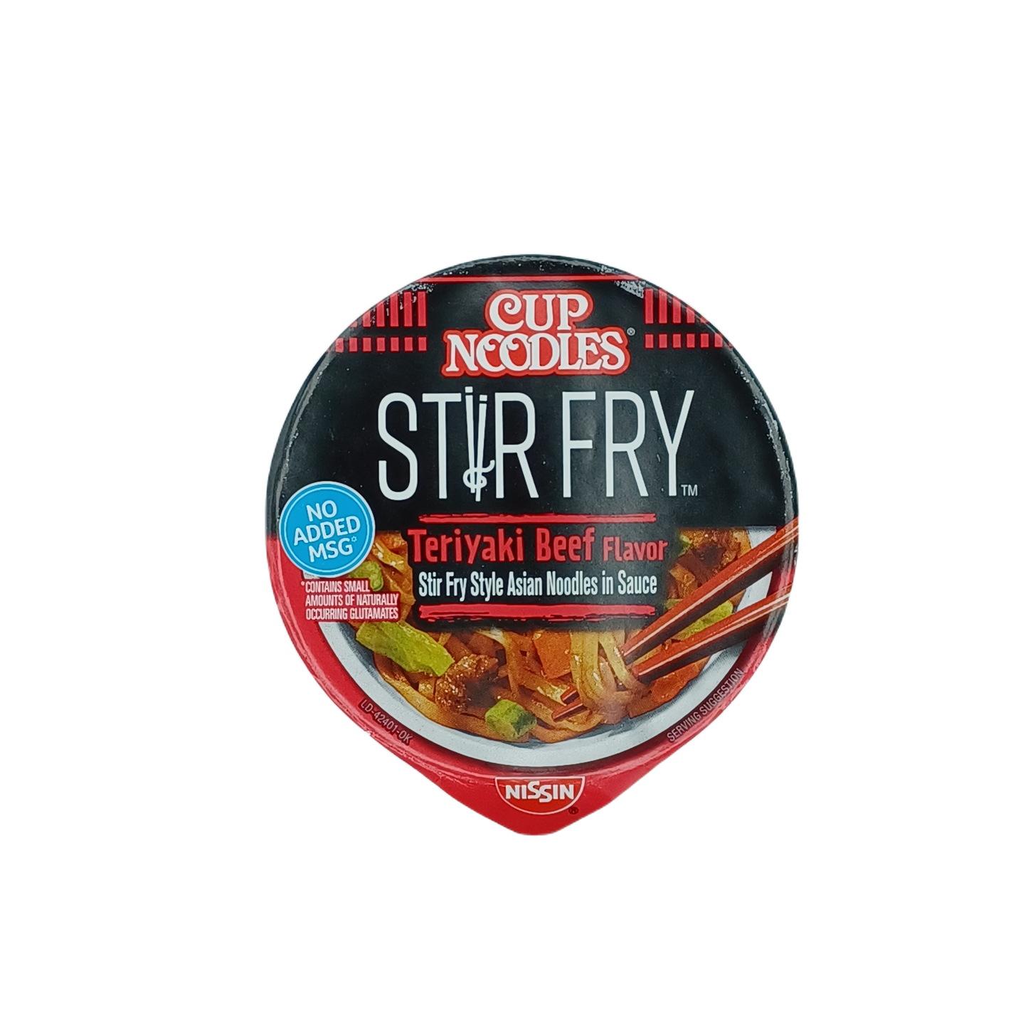 Cup Noodles StirFry Teriyaki Beef 3oz/6ct