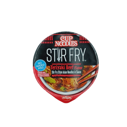 Cup Noodles StirFry Teriyaki Beef 3oz/6ct