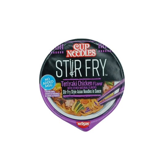 Cup Noodles StirFry Teriyaki Chicken 3oz/6ct