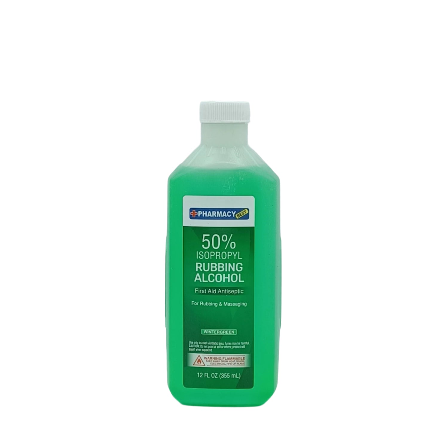 Pharmacy Best Rubbing Alcohol 50% Wintergreen 12oz
