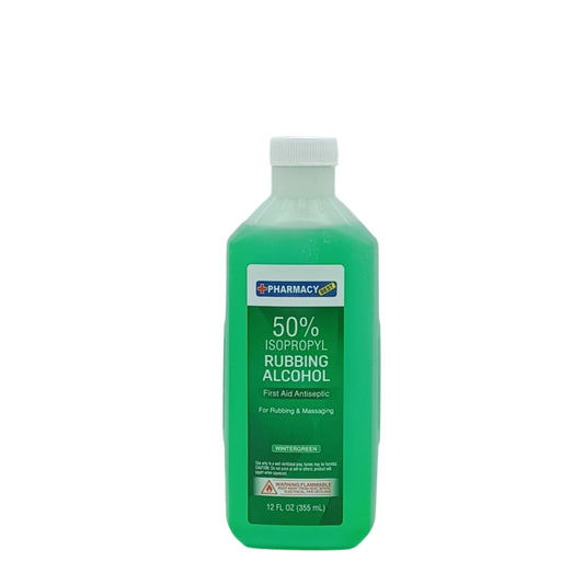Pharmacy Best Rubbing Alcohol 50% Wintergreen 12oz