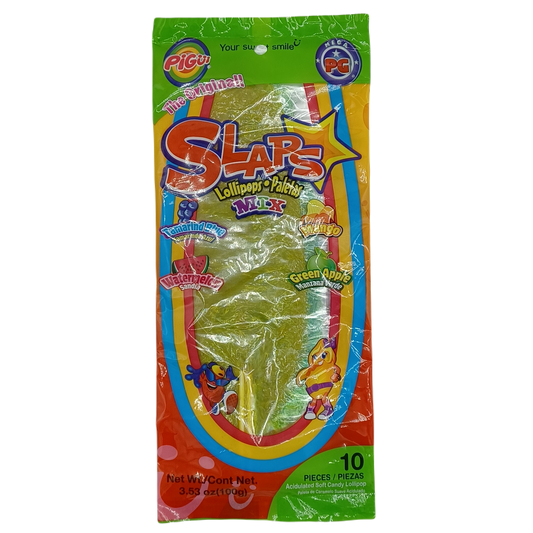 Pigui Slaps Lolipop Mix 3.53z