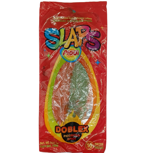 Pigui Slaps Lolipop Double X Picosita Spicy 3.53z