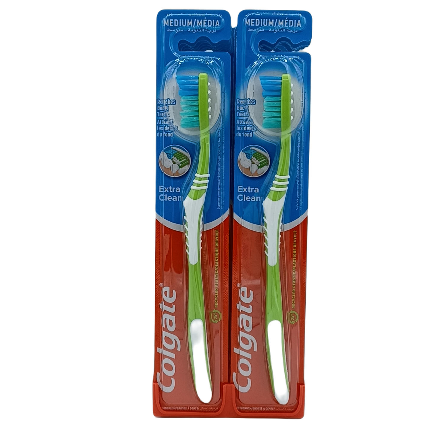 Colgate Extra Clean Medium Tooth Brush 6ct