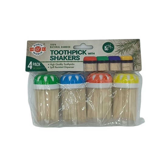 U Party World Tooth Picks 4ct