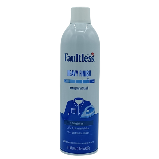 Faultless Heavy Finish Starch Ironing Spray 20oz