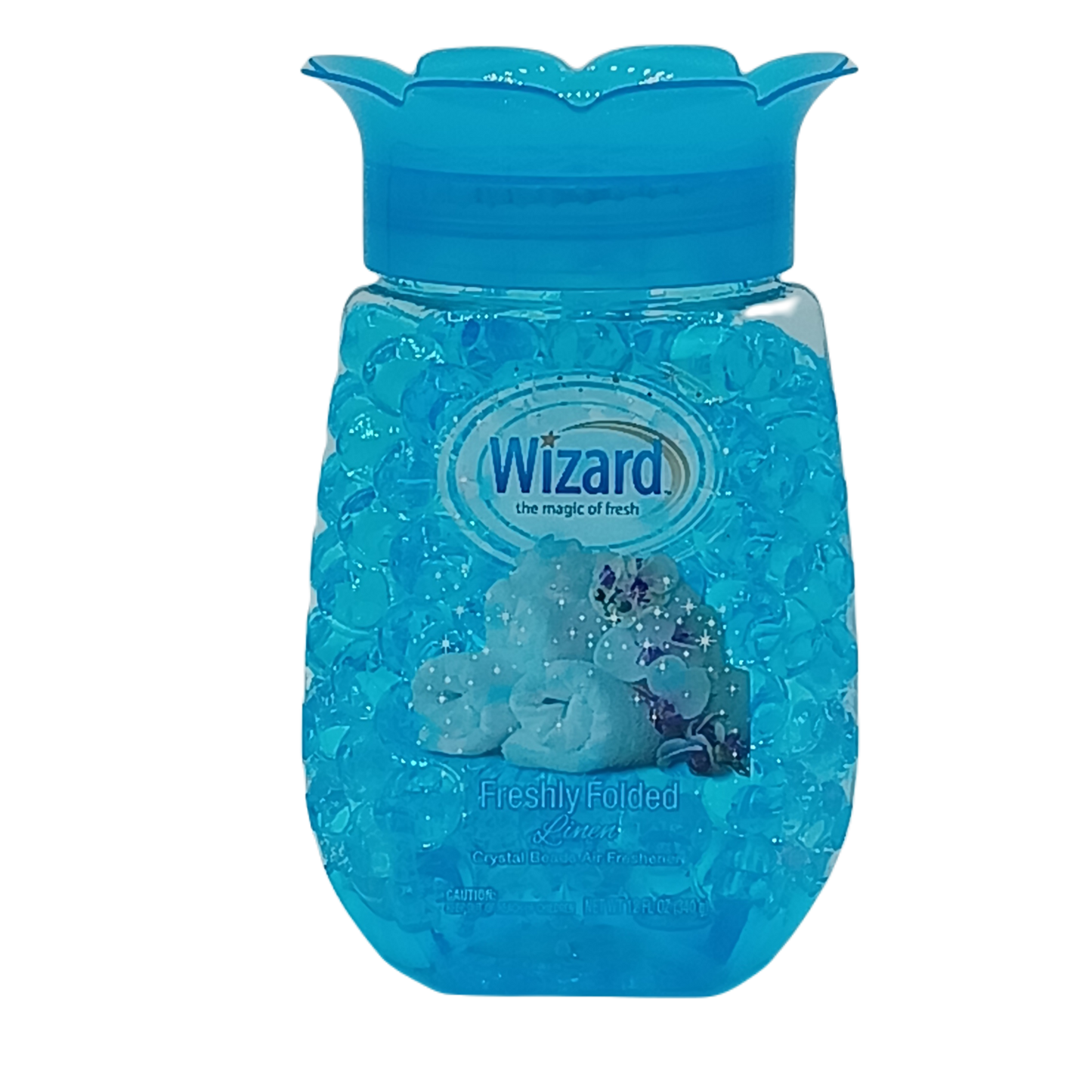 Wizard CrystBead FreshFlodedLinen AirFreshner 12oz