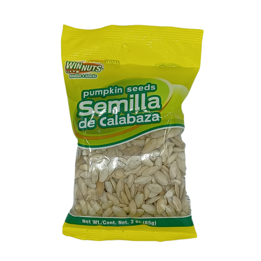 WinNuts Semilla Calabaza Pumkin Seeds 3oz