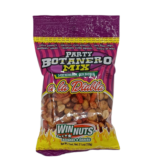 WinNuts Party Botanero Mix Diabla 5.25oz PEG
