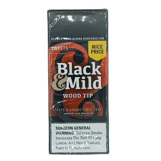 Black & Mild Sweets Nice Price Wood Tip 25pk