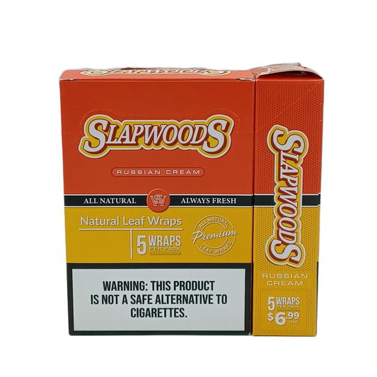 Slapwoods Wraps Russian Cream 5/$6.99 10/5ct