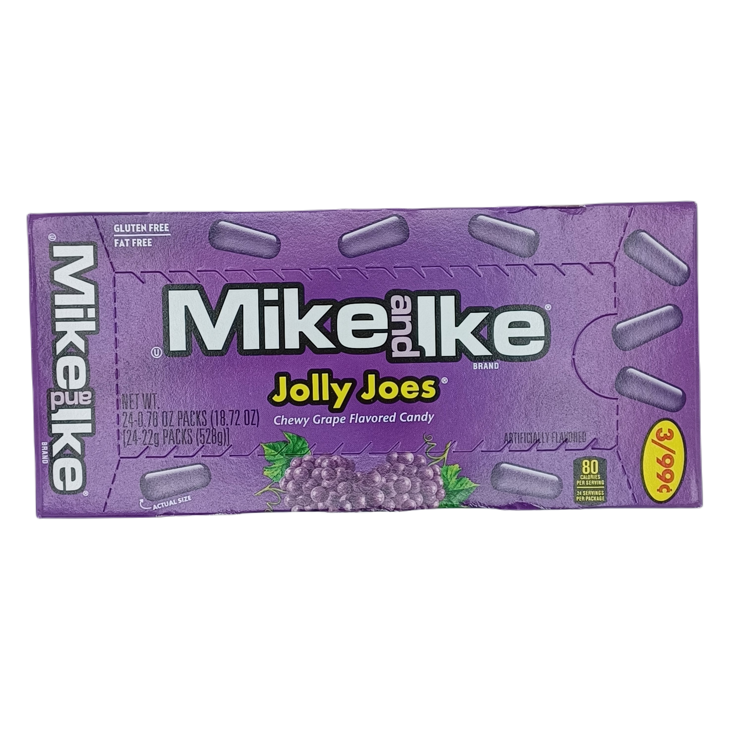Mike and Ike Jolly Joes 3/$99c .78oz/24ct