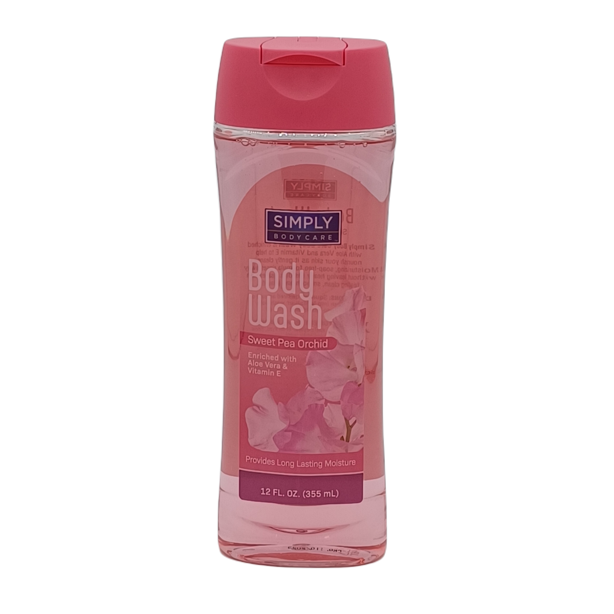 Simply Bodycare Sweet Pea Orchid Body Wash 12oz