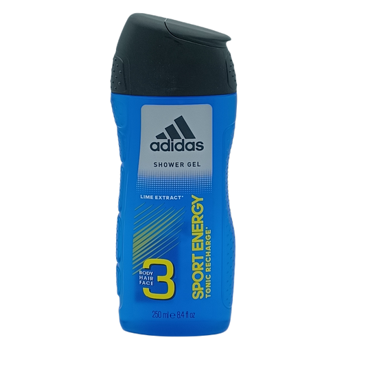 Adidas 3in1 Sport Energy Shower Gel 8.4oz