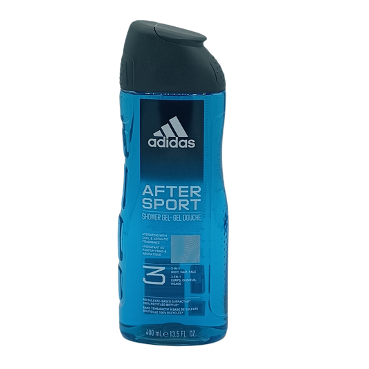 Adidas 3in1 After Sport Shower Gel 8.4oz/400ml