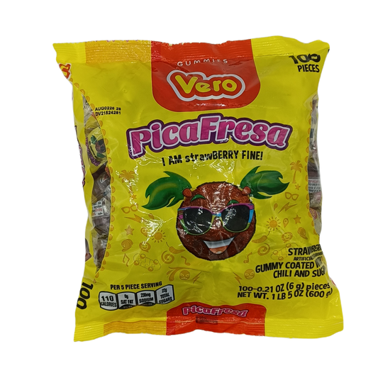 Vero Pica Fresa Strawberry 100ct