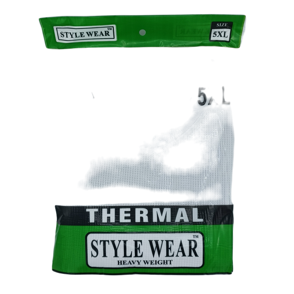 Style Wear Thermal White 5XL 6ct