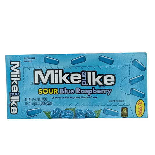 Mike and Ike Blue Raspberry 3/$99c .78oz/24ct