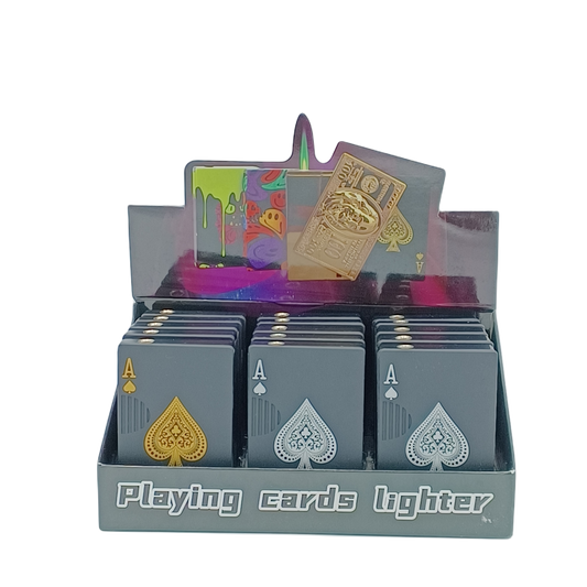 Playing Card Torch Lighter 15ct 09289SP