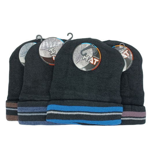 Winter Fur Lining Beanies 12ct