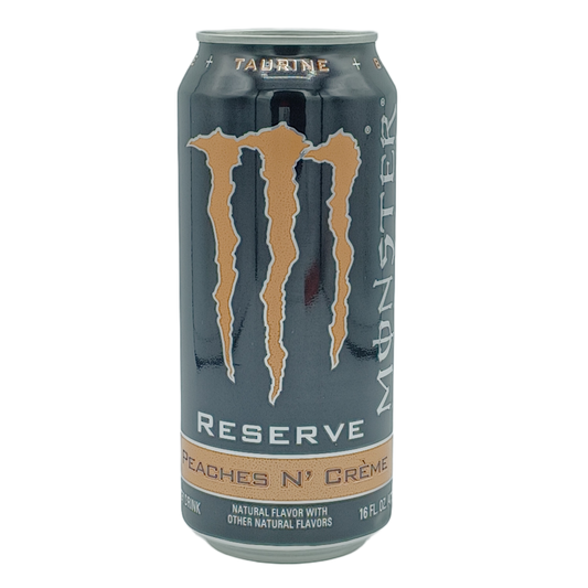 Monster Reserve Peaches N Creme 16oz/24ct