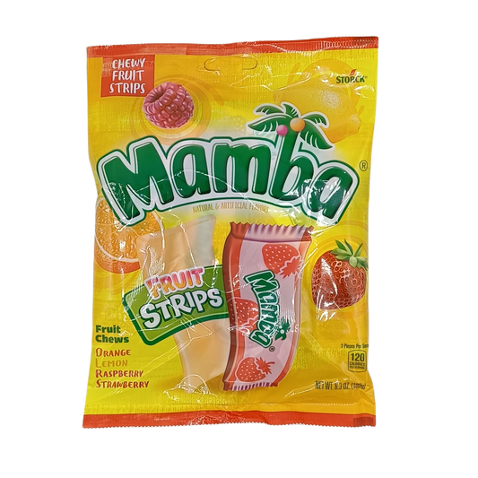 Mamba Fruit Strips 6.3oz PEG